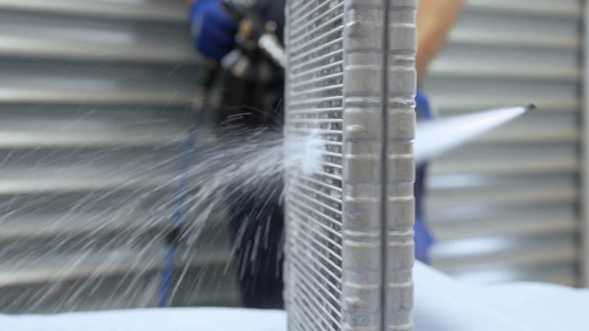 Verdampferreinigung Anwendungsbild