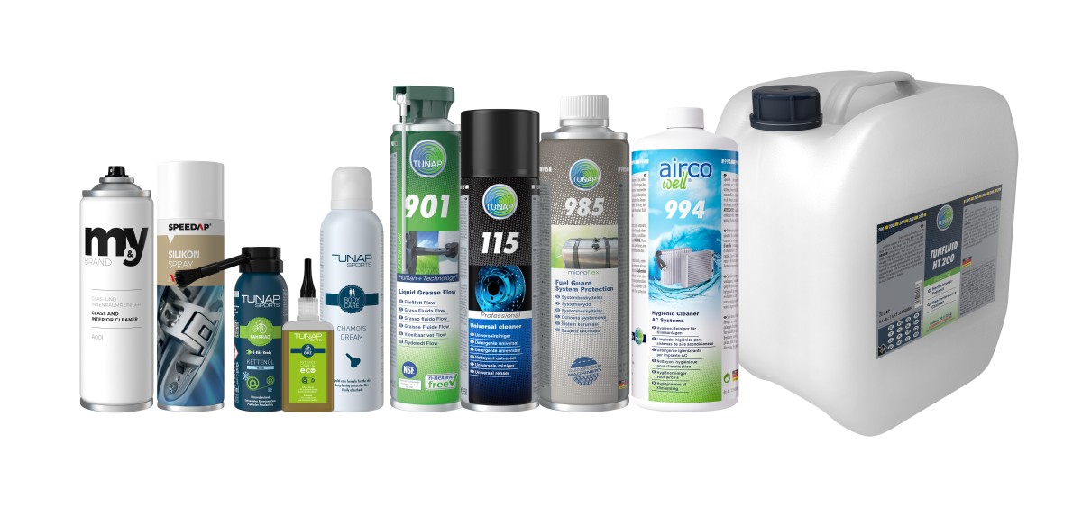 Tunap Produkt-Portfolio